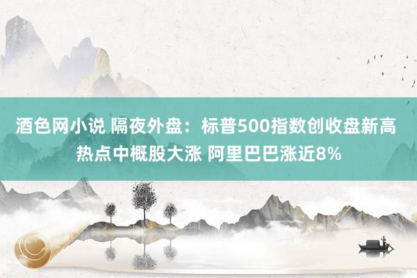 酒色网小说 隔夜外盘：标普500指数创收盘新高 热点中概股大涨 阿里巴巴涨近8%