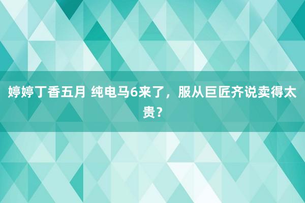 婷婷丁香五月 纯电马6来了，服从巨匠齐说卖得太贵？