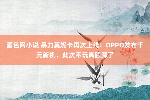 酒色网小说 暴力莫妮卡再次上线！OPPO发布千元新机，此次不玩高跟踩了