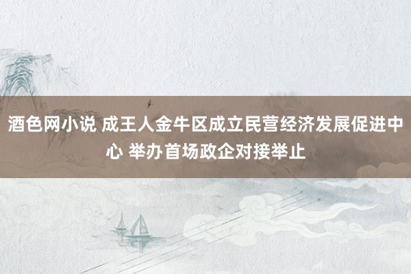 酒色网小说 成王人金牛区成立民营经济发展促进中心 举办首场政企对接举止