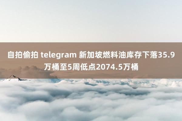 自拍偷拍 telegram 新加坡燃料油库存下落35.9万桶至5周低点2074.5万桶